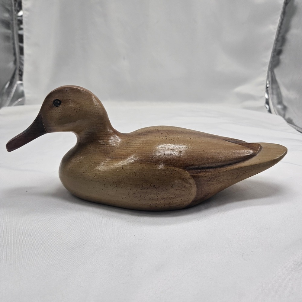 Lynn Dash '80s‎ "Ramstein" Painted Duck Figurine 12" Vintage Art